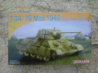 DML7268  T-34/76 Mod.1942 German ARMY